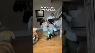 Her dog can say “I love you” ️