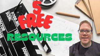 New to Screenwriting?  Need Help?  Here are five free sources to get you started!