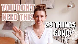 *gone*   29 things I've decluttered recently | MESSY TO MINIMALIST | Extreme Declutter with Me UK