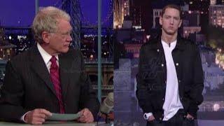 Eminem Embarrasses David Letterman In Front Of His Own Audience