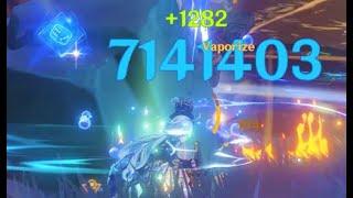 furina hits 7,141,403 damage