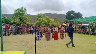 GILMARLI- Timor-leste Cultural dance in Aileu on January 22, 2023, after ASDT Party pers conference