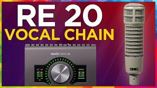 Electro-Voice RE20 Vocal Chain (UAD Apollo Twin X) 2023
