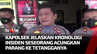 Detik-detik Video Tetangga Acungkan Parang, Lantaran Kesal Diklakson Viral di Medsos | tvOne