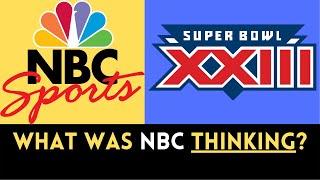 The WORST BROADCAST DECISION in NBC Super Bowl HISTORY | Super Bowl XXIII