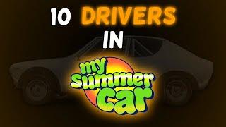 10 Types of Drivers in My Summer Car