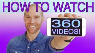 Three Ways To Watch 360 Videos On A Mobile Phone - 8K 360 VR Video!