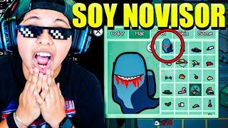 AMONG US PERO SOY NOVISOR EL FANTASMA MALDITO DE AMONG US  | Pathofail