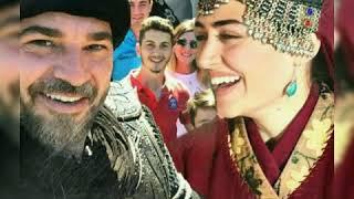 Halima sultan and Ertugrul beautiful shooting pictures and videos|tiktok lover