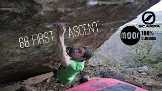 The Projecting Process - Texas Flood (8B) - First Ascent