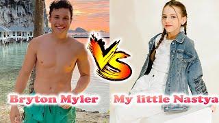 Bryton Myler VS My little Nastya Stunning Transformation | From Baby To Now Years Old