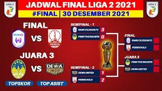 Jadwal Liga 2 2021 Final - Rans Cilegon FC vs Persis Solo - Liga 2 Indonesia - Live Indosiar