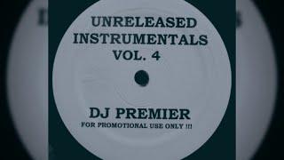 DJ Premier — Unreleased Instrumentals Vol. 4 (Vinyl), Hip Hop Beat, 90s Rap Tracks