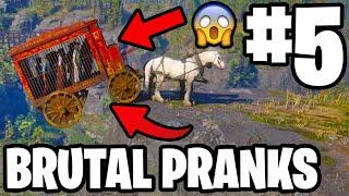 Brutal Pranks on NPCs #5 | Red Dead Redemption 2