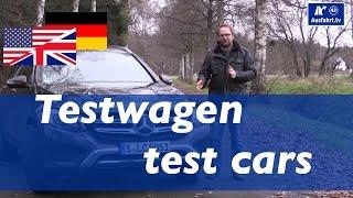 Ausfahrt tv x test cars | Testwagen