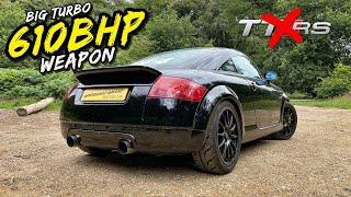 THE 610BHP BIG TURBO 1.8T AUDI TT… HAIR DRESSER ON SMOKE