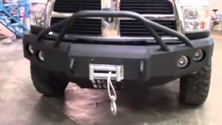 Iron Bull Bumpers Install on Front 2012 Dodge Power Wagon