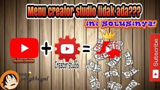 Cara menampilkan menu creator studio (ubah versi youtube studio beta ke creator studio)