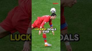 Luckiest goals in football history #shorts