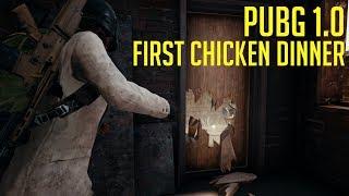 Playerunknown's Battlegrounds | First 1.0 Chicken Dinner!