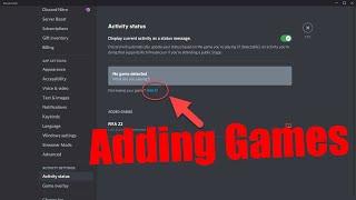 How To Add Games To Discord | UPDATED 2023