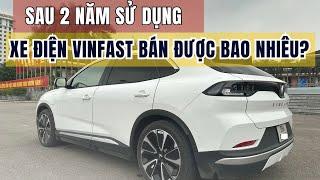 Giá bán ô tô điện Vinfast cũ sau 2 năm sử dụng là bao nhiêu?