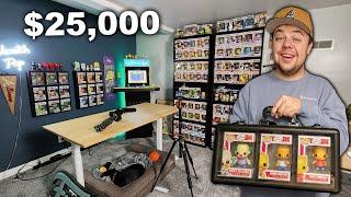 My $25,000 Funko Pop Collection & Office!