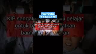 Syarat Pembuatan kartu KIP #shorts_video