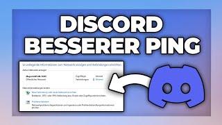 Discord hoher Ping / Internet Probleme beheben | Verbindung Fix