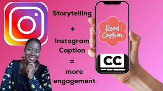 How to Incorporate Storytelling Into Instagram Caption || INSTAGRAM CAPTION TIPS