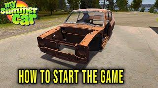 HOW TO START THE GAME IN 2024 - THE BEST WAY AFTER UPDATES - My Summer Car #329 | Radex