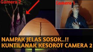 Solo camping Horor: Terekam jelas di Camera 2 || sosok kuntilanak peneror tenda.