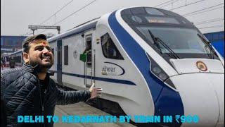 Delhi To Kedarnath by Train 2023 | budget Travel |  Sonu Lohia vlogs | Train and Bus