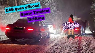 DriftTroopers Vlog 10 | Playing in the snow - big crash - Tandem Drifting