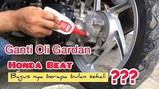 Cara Ganti Oli Gardan Beat