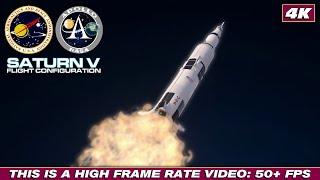 The Saturn V Flight Configuration: 3D Animation