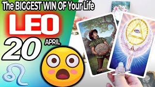 Leo ️ ITS COMINGThe BIGGEST WIN OF Your Life horoscope for today APRIL 20 2024 ️ #leo tarot