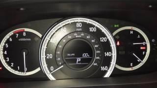 2016 Accord Oil Life Reset to 100%