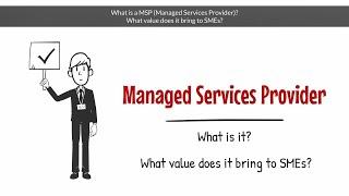 What is a MSP (Managed Service Provider)?