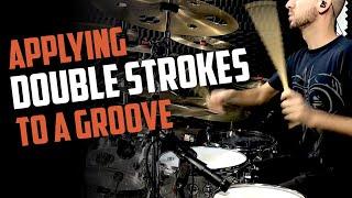 Applying DOUBLE STROKES to a Groove
