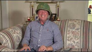 Burlington veteran gets his long lost helmet as a perfect Christmas gift