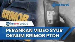 Heboh Video & Foto Syur Oknum Brimob dengan Selebgram Ambon, Kini Dipecat Tidak Hormat