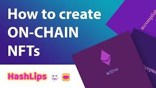 How to create on-chain NFTs