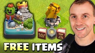 Free Items with New Supercell ID Rewards!