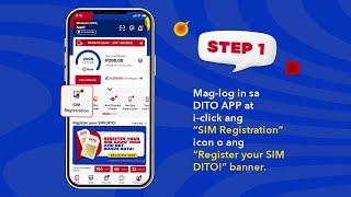 Paano mag-register ng DITO SIM Card sa DITO APP? | DITO Telecommunity