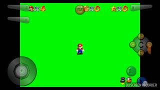 Super mario 64 green screen