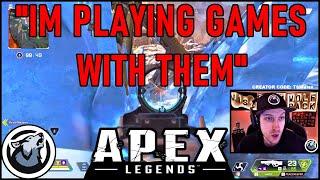 "IM PLAYING GAMES WITH THEM" VISS w/ TannerSlays, APEX LEGENDS SEASON 4