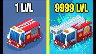 Idle Firefighter Tycoon! MAX LEVEL Lobby, Garage, Rooms, Captain, Medical Garage, Fireman EVOLUTION!