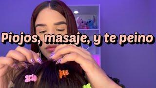 Asmr te busco los piojos, te doy masaje capilar y te peino