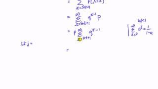 #81 Memoryless property of geometric and exponential distributions proof